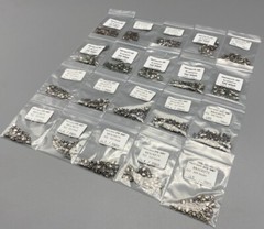 50pcs Dental Orthodontic Brackets metal Braces Standard MBT Slot 022 345 hooks