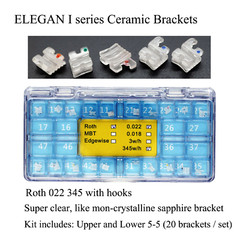 Damon Clear Empower Orthodontic Brackets Self Ligating Ceramic Braces Roth MBT