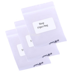 10/50/100/500pc Dental Orthodontic Crimpable Hooks Stops Type Used for Arch Wire