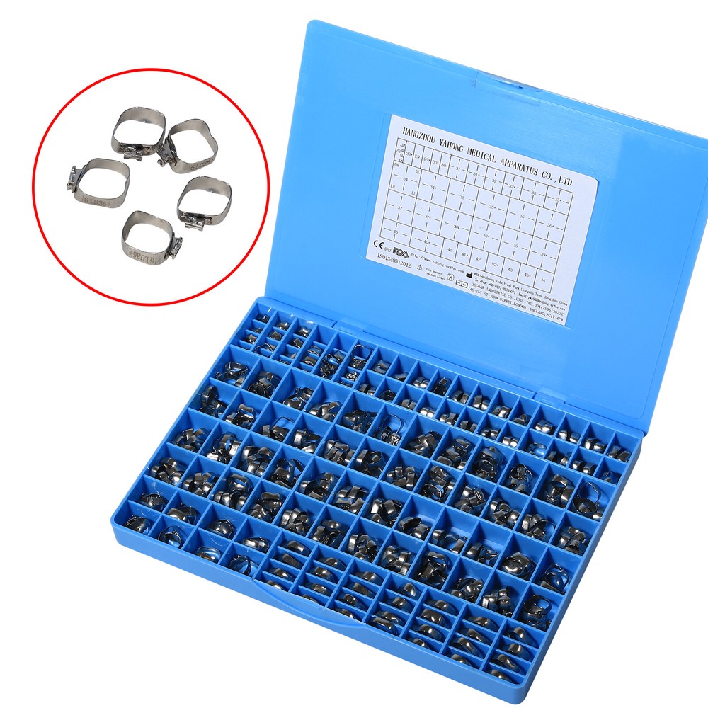 85 sets Buccal Welded Single Tube Roth.022 1st Molar with Bands Convertible