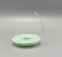 Archwire Sleeve Dental Orthodontic Elastic Protective Tube Wires Bracket 6Colors