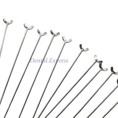 10x Dental Ball Retainer J Clasp Oblique Clasps Bars Y-Type Scheu Style 0.8-1.0