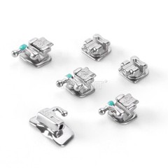 10X Dental Orthodontic Self-Ligating Brackets Braces Mini Roth.022 Hooks 345 USA