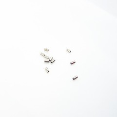 10pcs Dental Orthodontic Crimpable Hooks Stops Mini Tube Bracket Stop 0.8mm