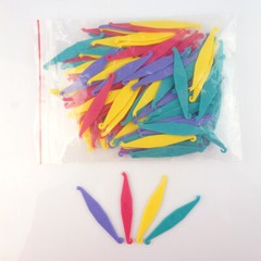 100Pcs Dental Orthodontic Braces Elastic Placer Brackets Rubber Bands 6MM Ortho