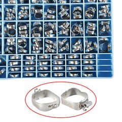Dental Buccal Welded Double Tubes MBT.022 1st Molar w/ Bands Conv. Small Cleat