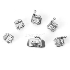 AZDENT Dental Orthodontic Self-ligating Brackets Metal Braces Roth/MBT 022
