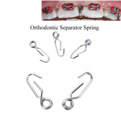 10Pcs/Pack Dental Orthodontics Separating Spring Self-Locking Separate Springs