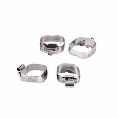 Dental 1st Molar Bands 29-43# Prewelded Conve Roth.022 U2/L1 Buccal Tubes
