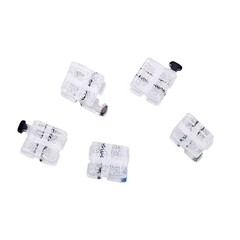 Dental Orthodontic Sapphire Ceramic Clear Brackets Brace MBT 0.022 Hooks 3 4 5
