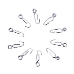 10 Pcs Dental Lab Orthodontic Separating Spring Self-Locking Separate Band 0.5mm