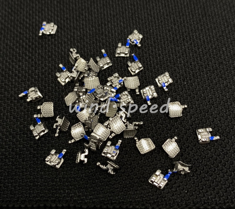 Dental Orthodontic Bracket Mini Roth 022 345 Hooks Ceramic Metal Braces In Bulk