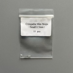 10pcs Dental Orthodontic Crimpable Hooks crimpable Mini Stops 0.5mm/0.8mm