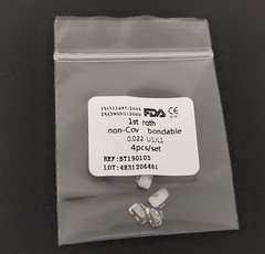 50Sets Dental Orthodontic Buccal Tubes Roth 1st 0.022″ Molar non-Cov Bondable