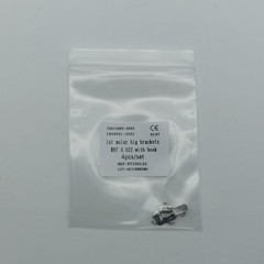 10Sets Dental 1st Molar Wide Big Brackets Orthodontic Roth MBT 022 Hooks/no Hook