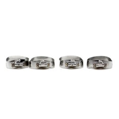 5-100 packs Dental orthodontic 1st molar prewelded band roth #40+ 022″ U1/L1 4*1