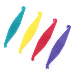 100Pcs Dental Orthodontic Elastic Placer Elastic Rubber Band Placers Mixed Color