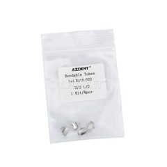 Dental Orthodontic Buccal Tubes Roth/MBT 022 1st Molar Double Tube Non-Conv Mesh