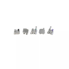 Dental Orthodontic Mini Brackets Metal Braces Roth MBT 022 345 Hooks MIM 5-5