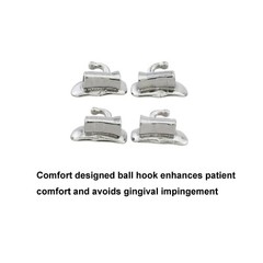 Dental Orthodontic Buccal Tubes 1st 2nd Molar Mini Roth MBT 022 Laser Marked
