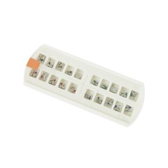 Dental Orthodontic Bracket Metal Mesh Base Standard/Mini Roth/MBT 022/018 345 H