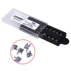AZDENT Dental Orthodontics MIM Metal Brackets Braces Mini Roth MBT 022 AZDENT