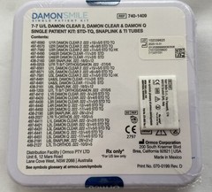 Ormco Damon Clear2 std tq, full kit 7-7, hooks on 3