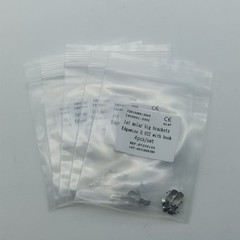 10Sets Dental 1st Brackets Molar Wide Big Bracket Orthodontic Roth MBT 022 Hooks