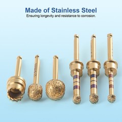 Dental Maxillary Sinus Lift Drills 6Pcs/Kit Lateral Approach Stoppers Elevation