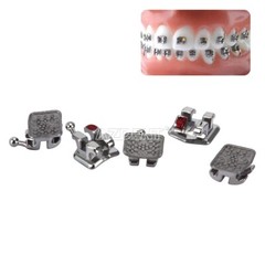 10Pack Brackets de Ortodoncia Mini Roth .022 con Ganchos Disponible en 3, 4 y 5