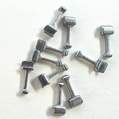100 Packs Orthodontic Crimpable Hook Dental Long Type 10 pcs/pack