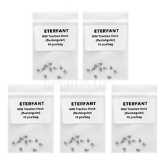 ETERFANT Dental Ortho Lingual Buttons Round/Rectangular/Button Chains Bondable