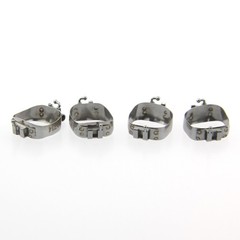 85 Set Orthodontic Molar Bands Roth Convertible Double Tubes Lingual Sheath 3M