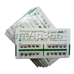 Dental Orthodontic Metal Bracket Brace Mini MBT/Roth Slot 022 Hooks 3-4-5 CE&FDA