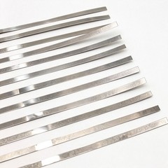 Dental Micro Stainless Steel Abrasive Strips Double-Sided Finishing Polishing