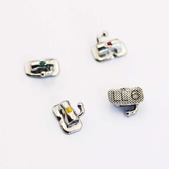 4-400pcs Dental Orthodontic Buccal Tubes Molar Bracket Roth MBT 1st/2nd Bondable