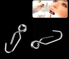 10 Pcs/Bag Dental Orthodontic Separating Spring Self-Locking 0.5mm Separate Band