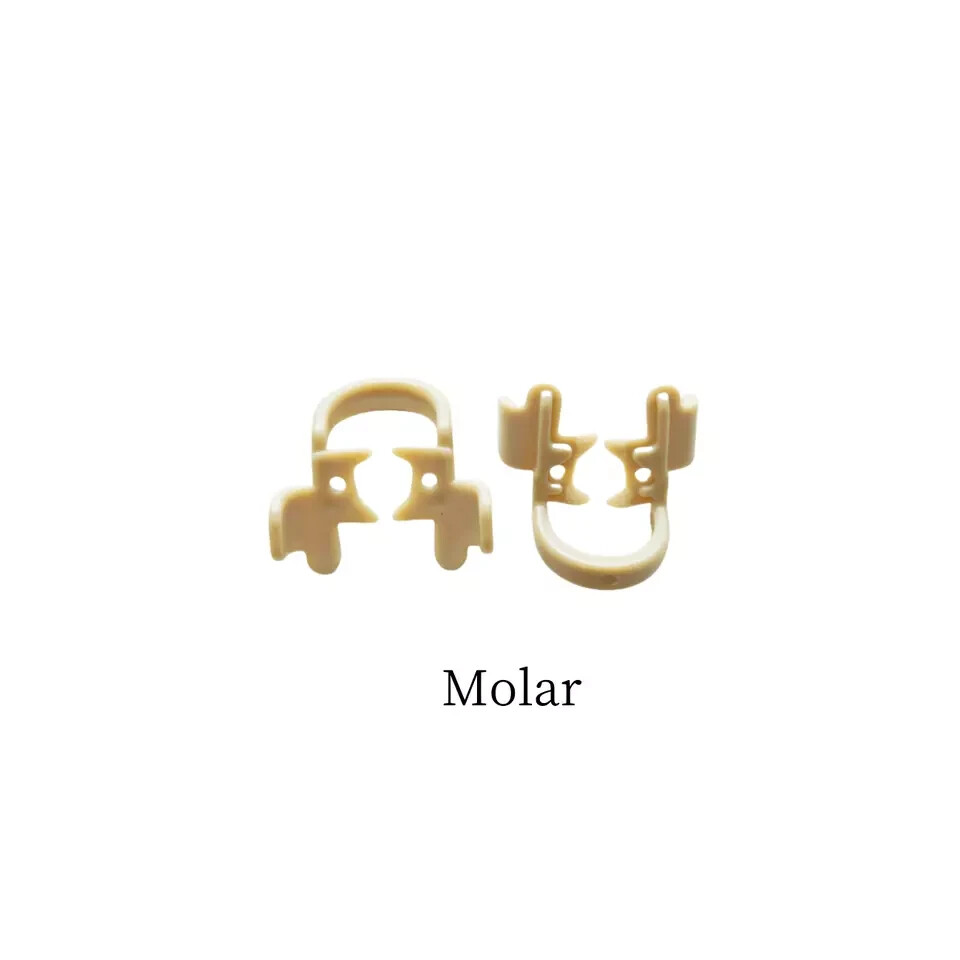 Dental Moisture Clip Cotton Roll Clips Premolar Molar Hemostatic Clamps Resin