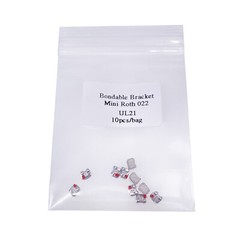 10Pcs MacDent Dental Orthodontic Metal Brackets Mesh Mini Roth 022 Hooks In Bulk