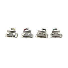 80PCS Dental Orthodontic 1st Molar Buccal Tubes Convertible Roth 0.022 Bondable