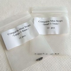 10pcs Dental Orthodontic Crimpable Hooks crimpable Mini Stops 0.5mm/0.8mm
