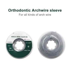 5x Dental Orthodontic Archwire Sleeve Elastic Protective Tube Elastomeric Bumper