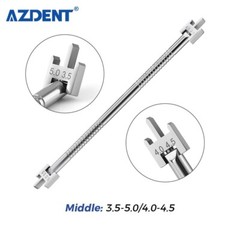 Dental Ortho Bracket Brace Locator Placement Positioner Adjustable Gauge Locator