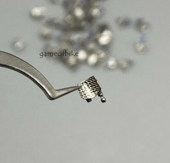 Dental Orthodontic Brackets Braces Mini Roth 022 Slot Hook 3 Metal Bulk pack