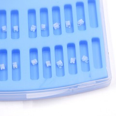 Dental Orthodontic Monocrystalline Sapphire Brackets 345 Hooks Roth/MBT 022/018