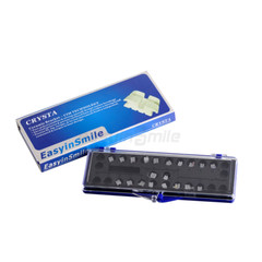 Dental Orthodontic Clear Roth/MBT Ceramic Bracket Braces 018 022 Slots 345 Hooks
