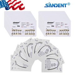 10-100 Packs Dental Orthodontic Braces Brackets Mini Roth.022 Hook345 /Arch Wire