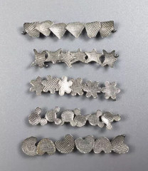 5Boxes Dental Orthodontic Fashion Brackets Brace Mini Roth 022 345 hooks Cartoon