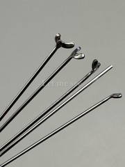 50pcs Dental Ortho Ball Retainer J Clasp Oblique Clasp Bar Y-Type Scheu Style