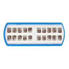 10 Kits Dental Orthodontic Brackets Metal Mini MBT 022 Hooks 345 Creative 5-5